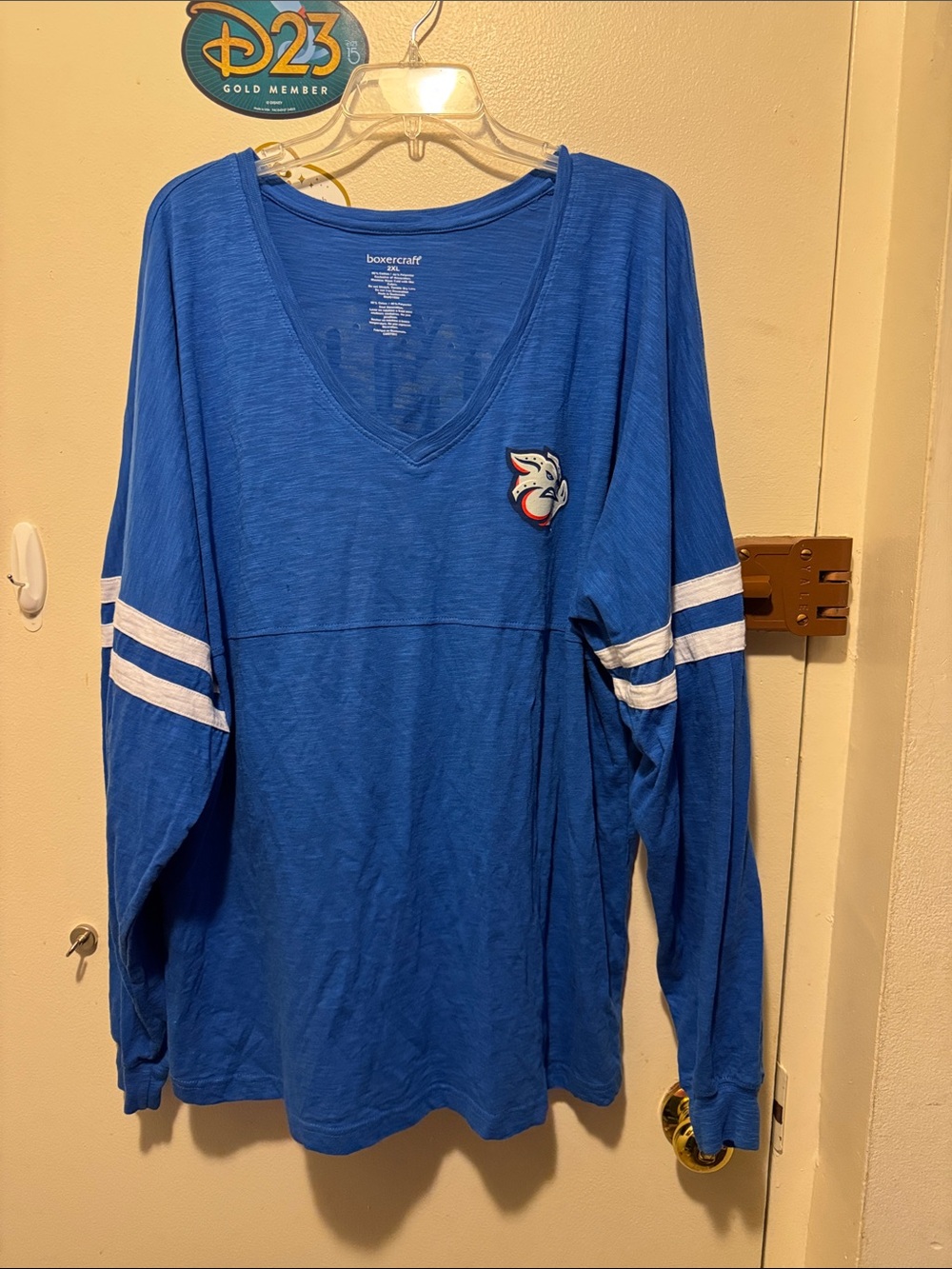 boxercraft Blue Iron Pigs Long Sleeve Top